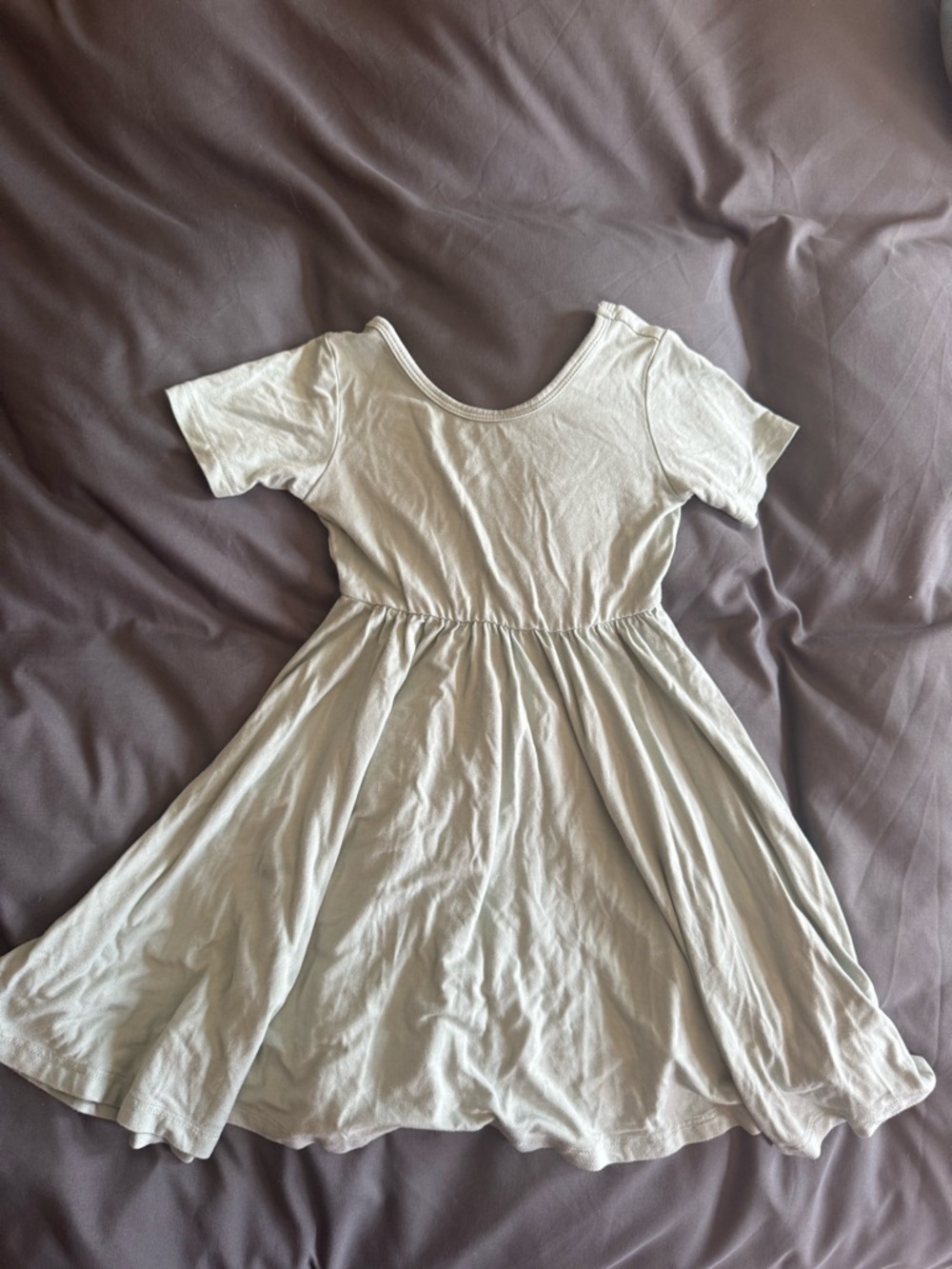 Kyte Baby Twirl dress in Sage